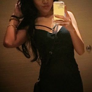 Boutique emerald green dress